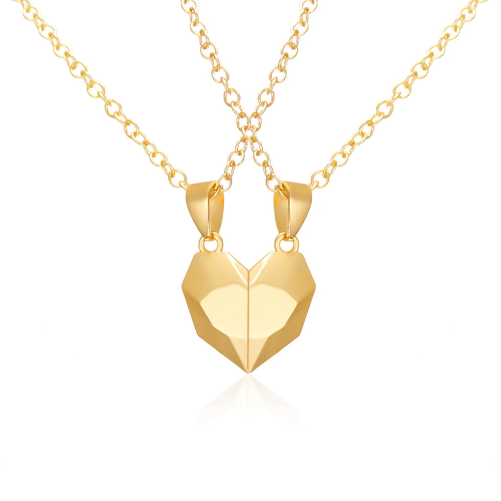 Magnetic Heart Pendant Necklace