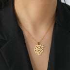 Anatomical Heart Pendant Necklace for Doctors — Stainless Steel