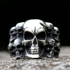 Vintage Punk Skull Ring — Stainless Steel