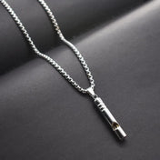 Steel Pendant Whistle Sports Competition