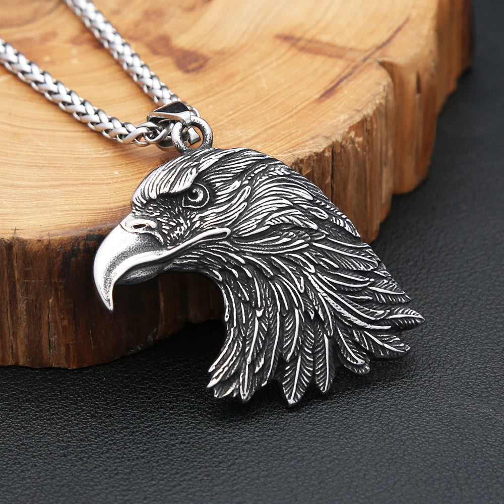 Eagle Pendant — Stainless Steel