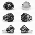 Wolf Ring — Stainless Steel