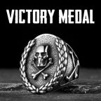 Victory Skull Ring — Stainless Steel