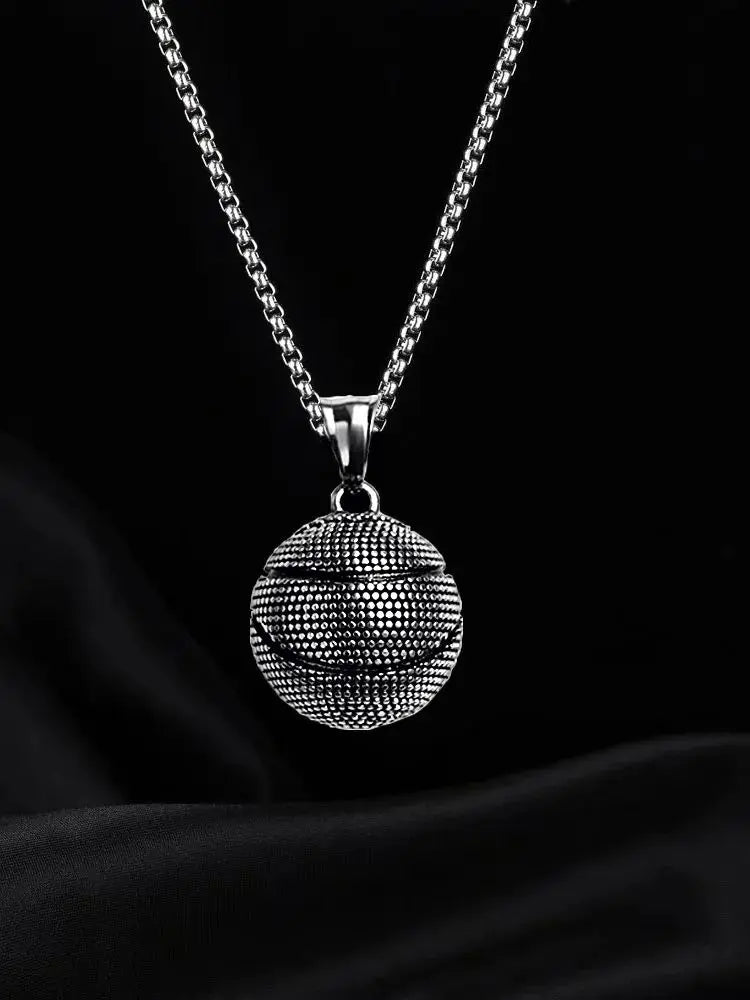Basketball Steel Pendant Dark Street Punk