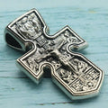 Crucifix Stainless Steel Pendant Necklace