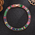 3mm 4mm D Color Moissanite Tennis Bracelet Full Diamond GRA 925 Sterling Silver Wedding Jewelry Bracelets For Women Man