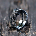 2022 NEW Men's 316L stainless steel Sheep Skull head rings for teen hip hop fashion punk Jewelry Gifts free shipping