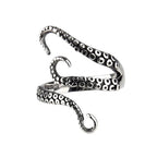 Pirate Skull Octopus Ring — Stainless Steel