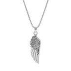 Angel Wings Steel Pendant American Simplicity