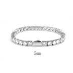 Gold Tennis Chain Full Diamond 3/4/5MM
