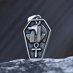 316L Stainless Steel Men's Necklace Egyptian God Of Death Anubis Pendant Necklace Vintage Jewelry Party Gift