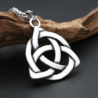 Triquetra Trinity Knot Pendant — Stainless