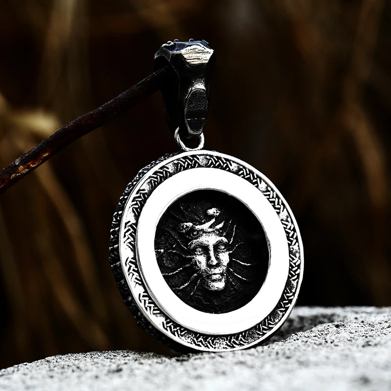 Snake Stainless Steel Pendant Necklace