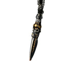 Retro Rotatable Vajvakilaka Pendant For Men Jewelry Lucky Blessing Vajra Male Amulet Necklace Accessories