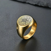 Solomon Seal Kabbalah Ring — 316L Stainless Steel