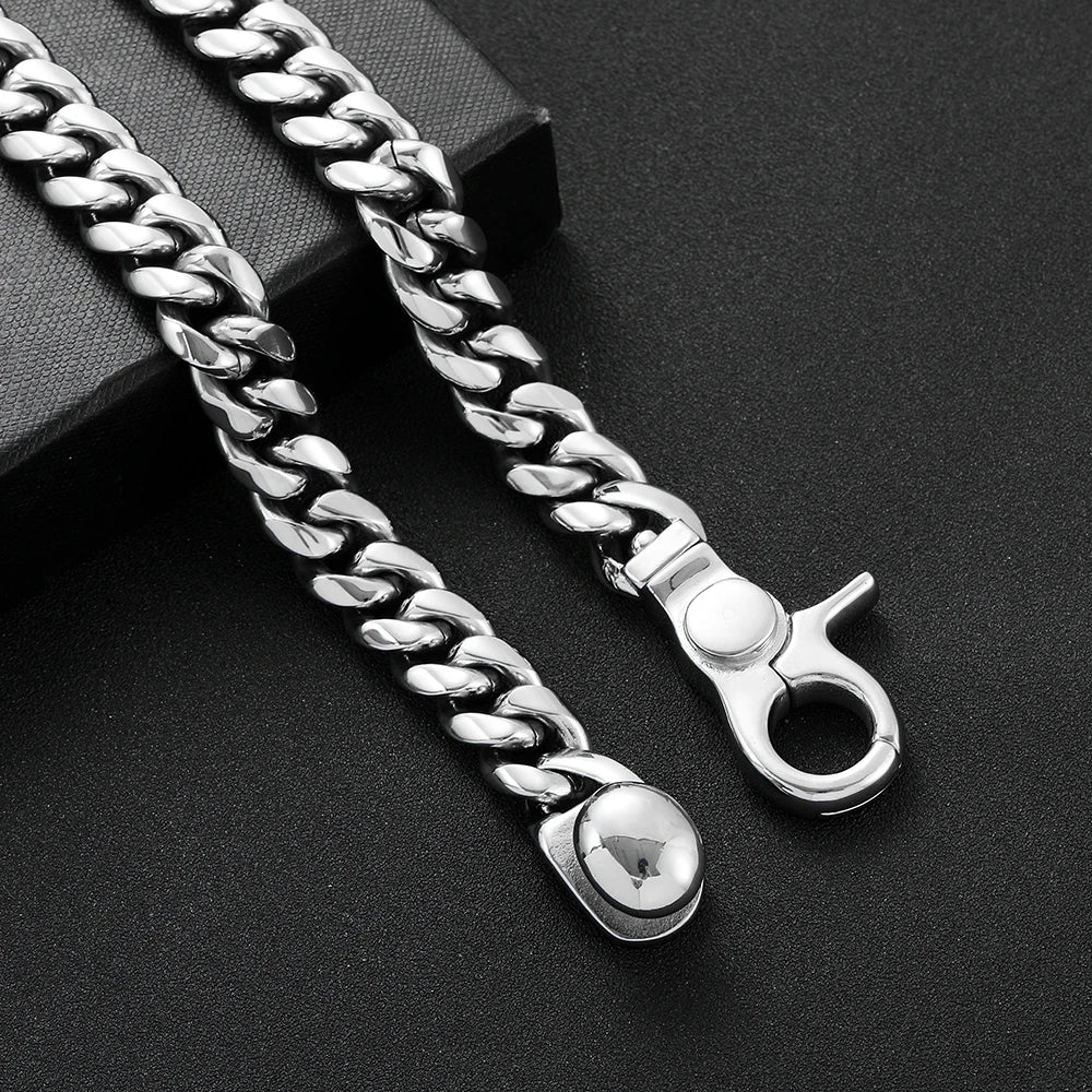 Cuban Bracelet Stainless Steel Polished