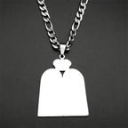 Torah Ten Commandments Pendant Necklace — Gold