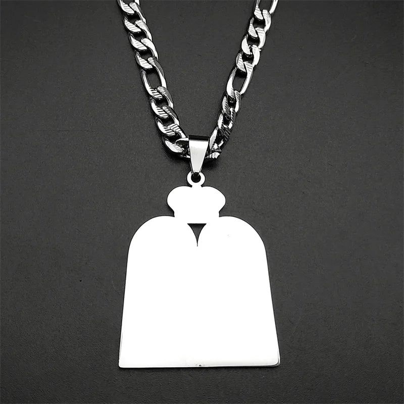 Torah Ten Commandments Pendant Necklace — Gold