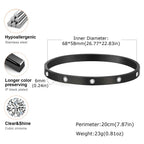 Iced Out CZ Bangle Bracelet 6mm — Stainless Steel