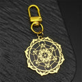 Angel Seal Keyring — Stainless Steel