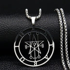 Astaroth Sigil Pendant Necklace — Stainless Steel