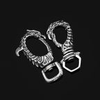 Dragon Keychain — Stainless Steel