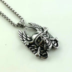 Skull Steel Pendant European American Individuality