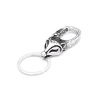 Lion Head Keychain — Stainless Steel