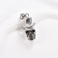 Gothic Skull Pendant Necklace — Stainless Steel