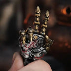 Gothic Mechanical Hand Pendant Necklace