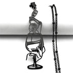 Silver Pendant Hollow Wine Glass Drinking