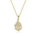 Full Moissanite Necklaces For Women Men 925 Sterling Silver Lab Diamond Pendant Chain Wedding Party 18K Gold Plated Fine Jewelry