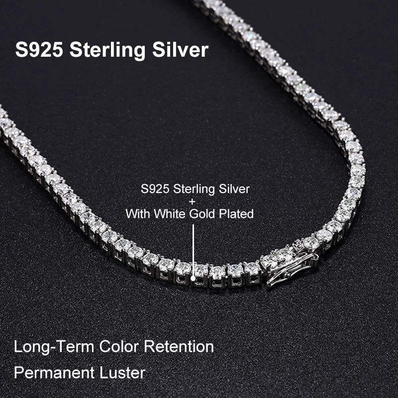 Moissanite Iced Out Chain