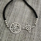 Witch Knot Pentagram Tetragrammaton Bracelet — Stainless Steel