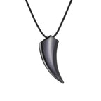 Wolf Stainless Steel Pendant Necklace