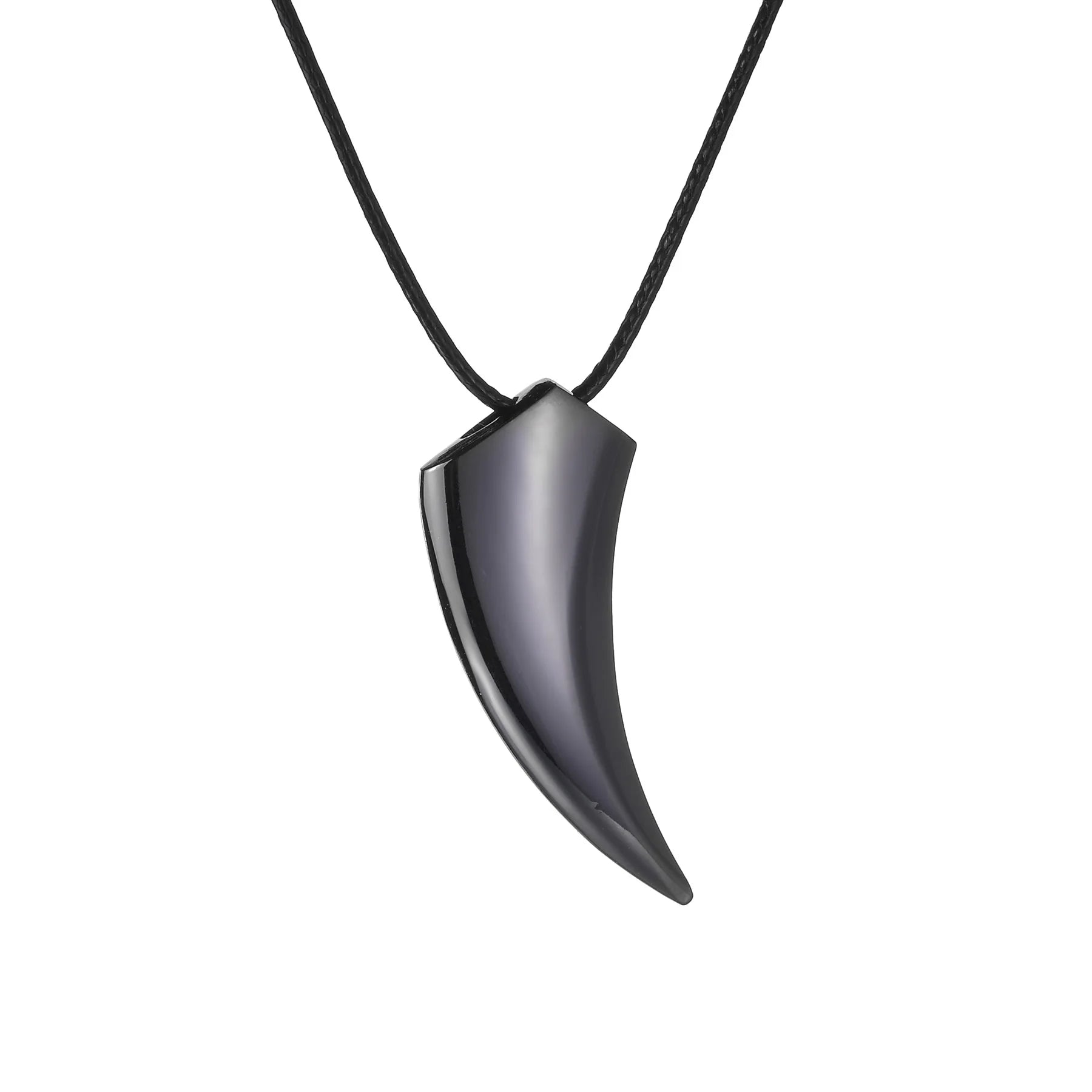 Wolf Stainless Steel Pendant Necklace