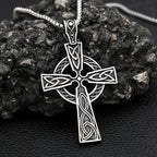 Celtic Cross Steel Pendant Retro Nordic Knot Punk