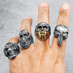 Revenger Demon Skull Ring — Stainless Steel