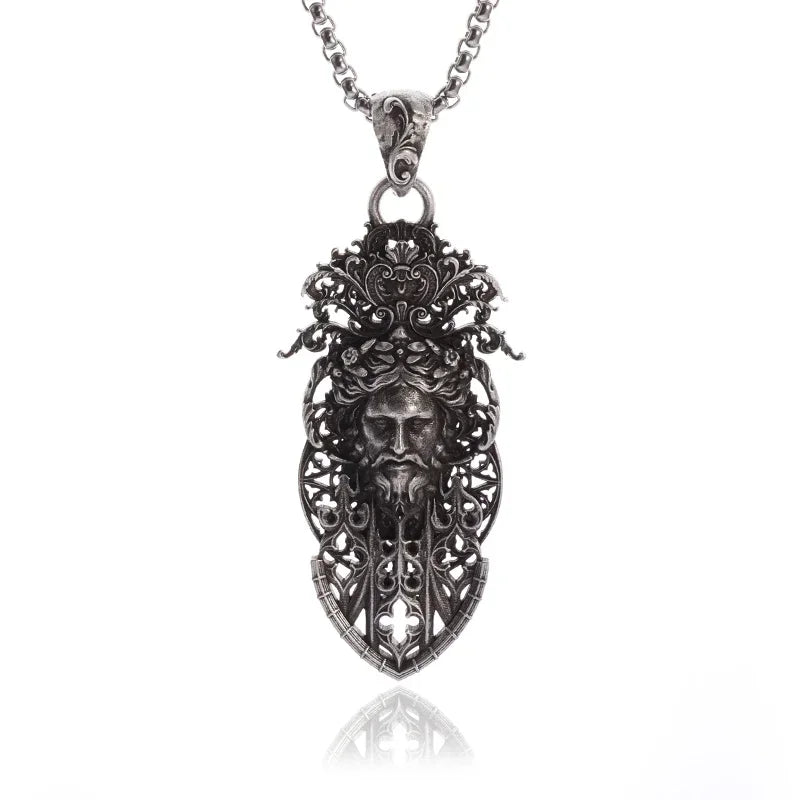 Fashion Anime Sexy Double Ponytail Lolita Pendant Goddess Necklace Men and Women Charm Temptation Cool Jewelry