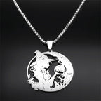 Witchcraft Stainless Steel Pendant Necklace