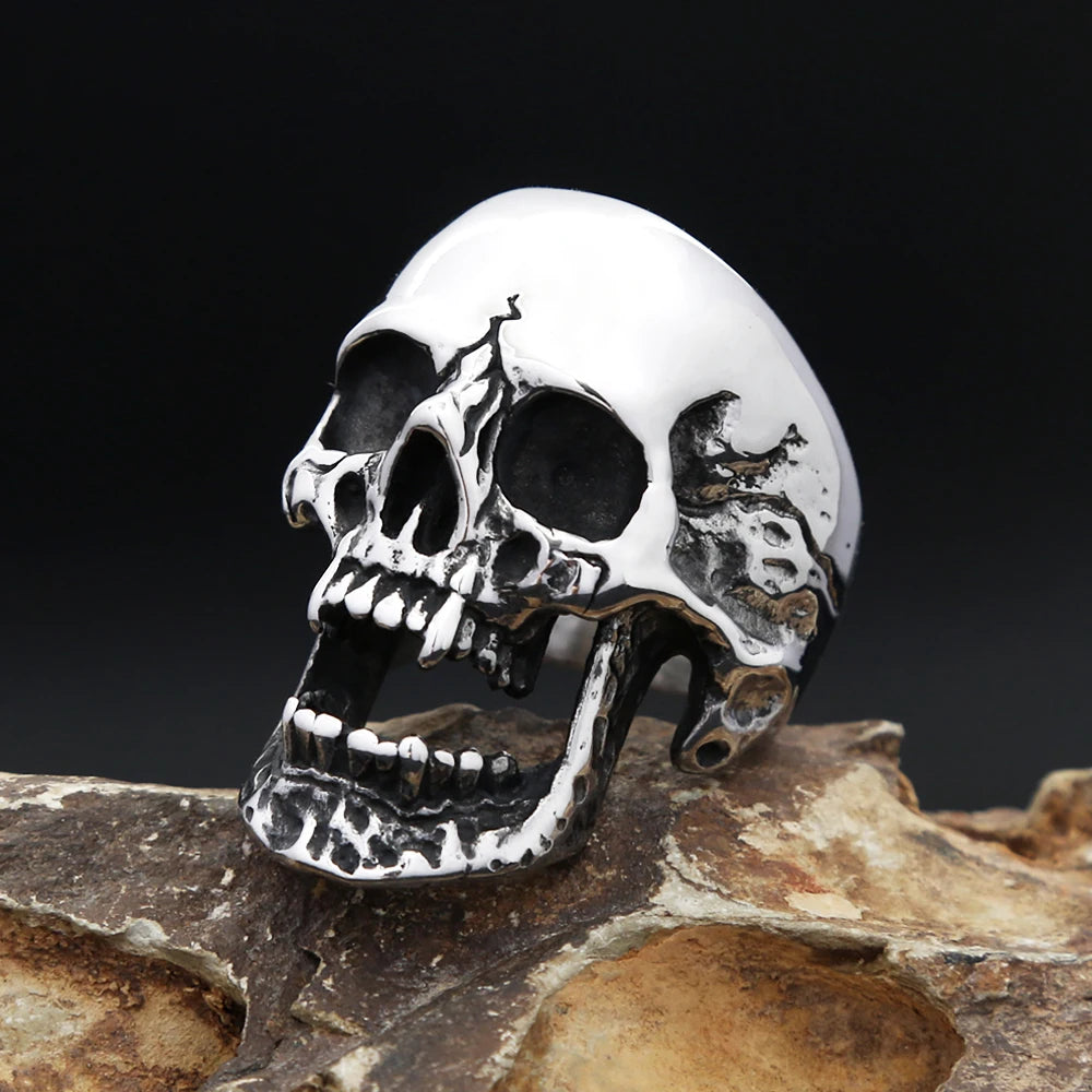 Skull Ring — Stainless Steel