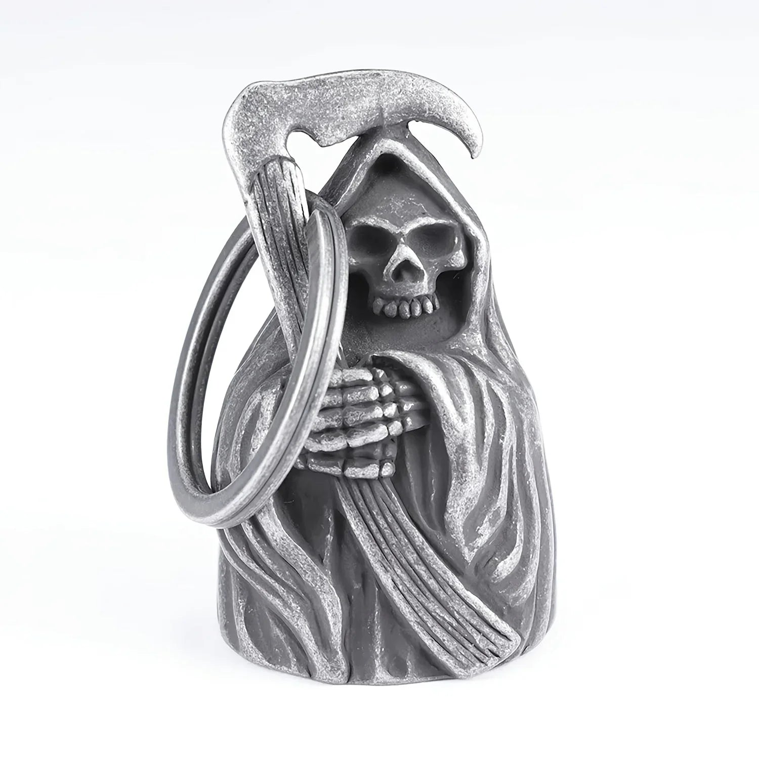 Norse Gods Odin Celtic Knot Motorcycle Bell Necklace Men's Punk Riding Rock Lucky Exorcism Amulet Jewelry
