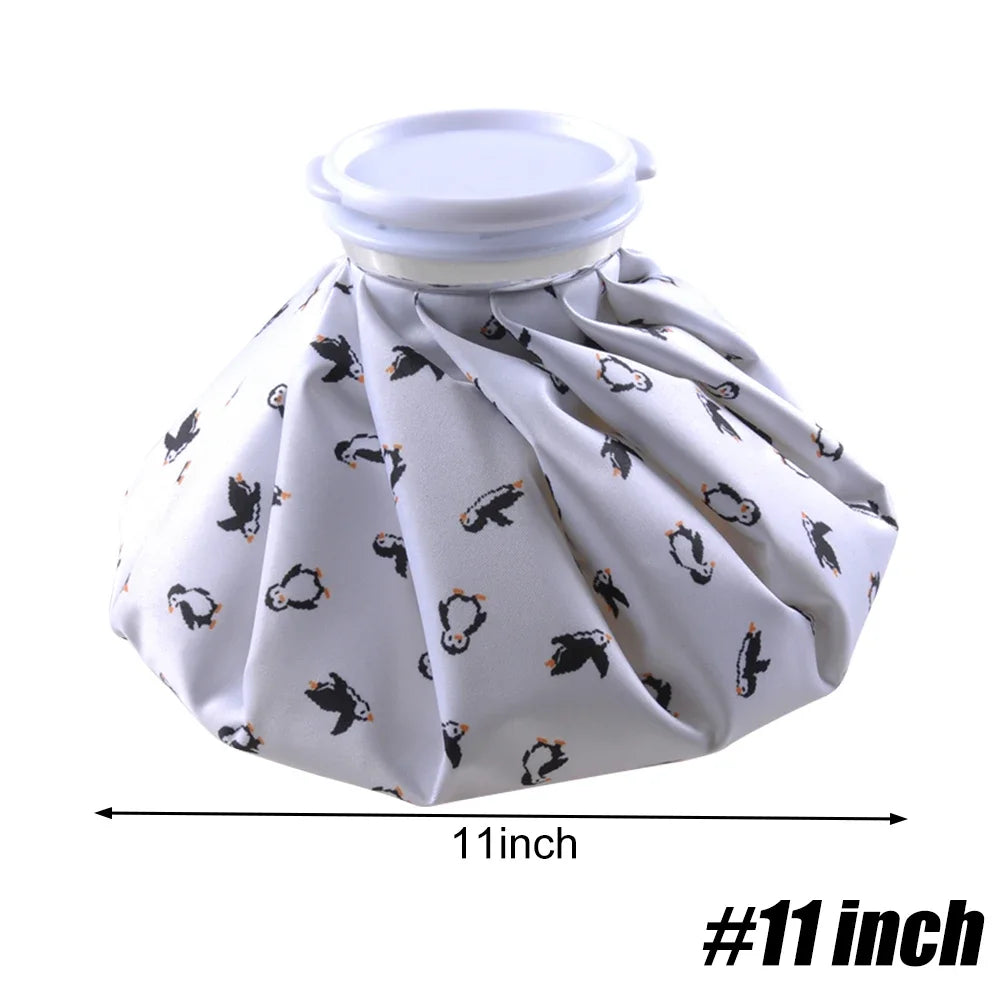 1Pcs Ice Bag Reusable Fixing Band Bandage Medical Cold Pack Hot Water Bag Injuries Pain Relief Ice Pack Wrap Protector