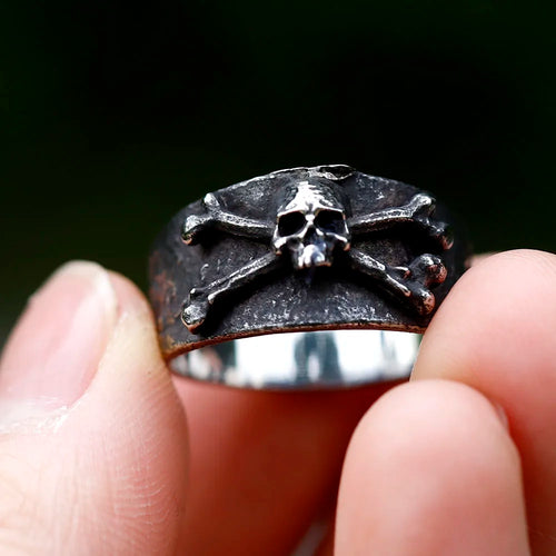 316L Rings Skull Stainless Steel Ring