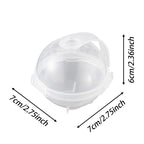 1/12x Round Ice Makers Ice Ball Mold Reusable Plastic Refrigerator Spherical DIY Moulds Kitchen Tools Quick Freezing