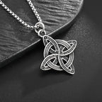 Hebrew Pentagram Star Pendant Necklace — Amulet