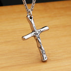 Cross Steel Pendant Vintage Punk Unique