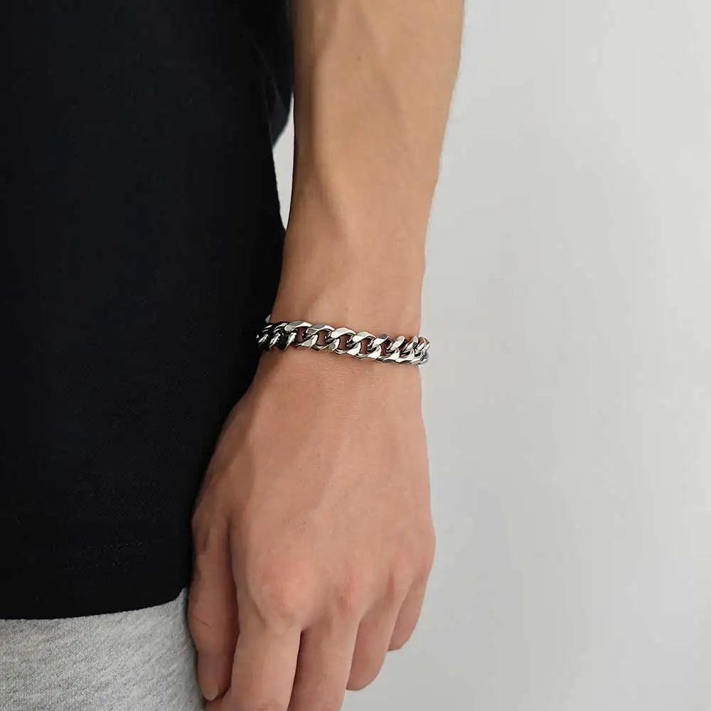 Cuban Bracelet Stainless Steel 11MM Miami