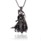 Vintage Cthulhu Mythos Octopus Sea Monster Pendant Necklace for Men Hip Hop Fashion Cool Jewelry Gift
