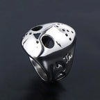 Jason Mask Ring — Stainless Steel